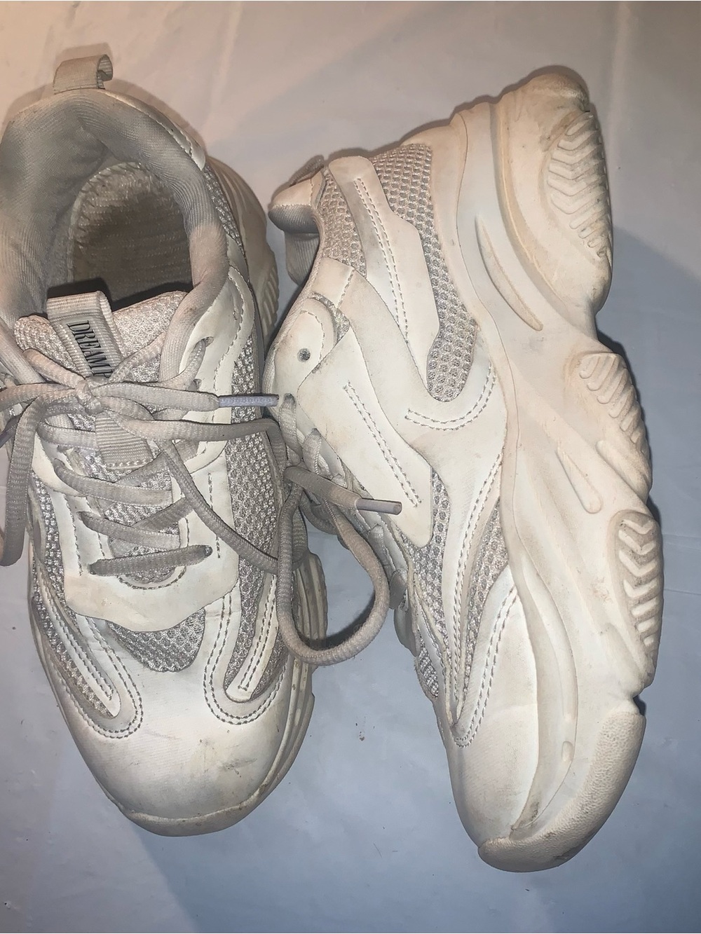 Dream Pairs White Chunky Athletic Sneakers